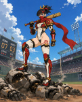 Ninja Baseball Bat Man